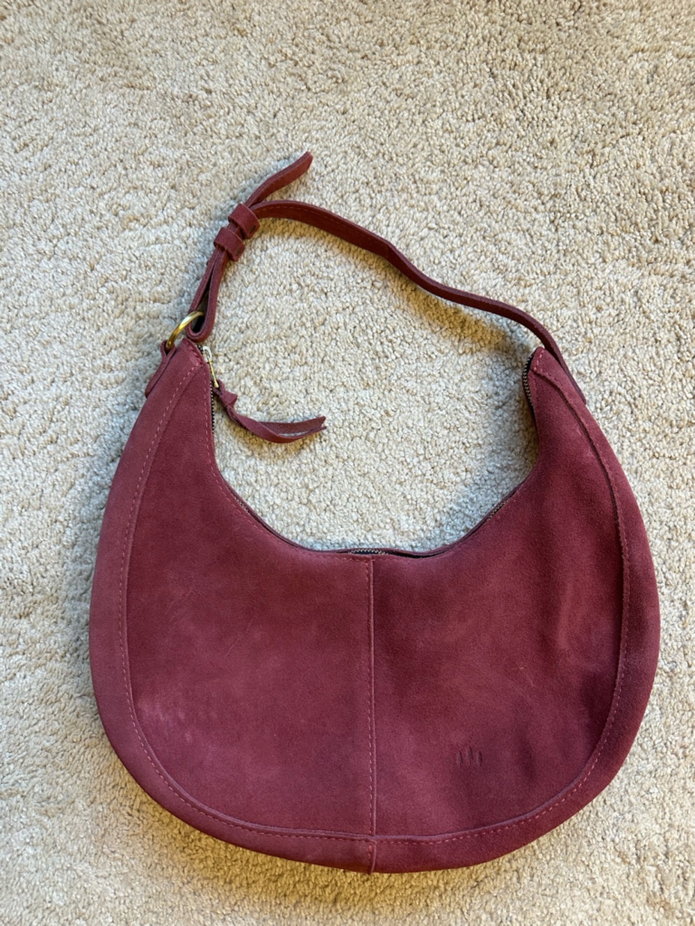 Portland Leather Goods Large Nora Shoulder Bag - Red Panda
